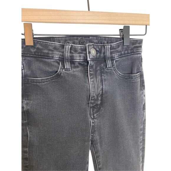 American Eagle 000R Kidcore The Dream Team Punk Black GotJeans - Picture 2 of 6